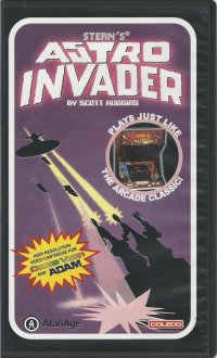 Astro Invader Colecovision US box art